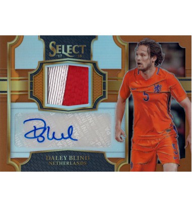 PANINI SELECT 2017-2018 JERSEY AUTOGRAPHS COPPER Daley Blind (Netherlands)